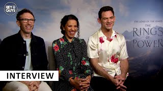The Lord of the Rings The Rings of Power - Sara Zwangobani, Dylan Smith & Daniel Weyman Interview video