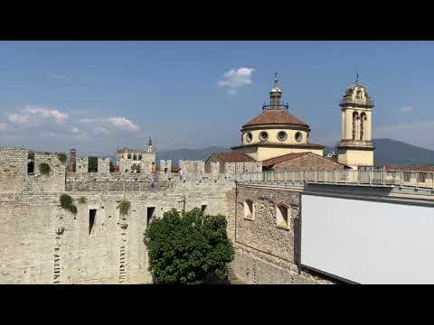 Prato Italy 🇮🇹 City Centre Tour 4K 60FPS