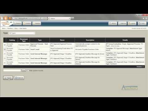 Configuring Workflow Basics