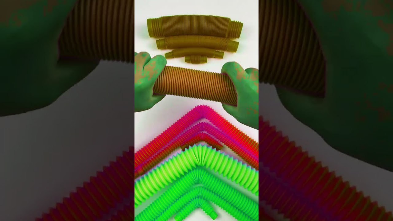 Funny sound pop tubes satisfying #satisfying #satisfyingvideo #funny