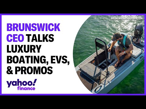 Brunswick CEO talks luxury boating, new high tech features, EV models, and price incentives