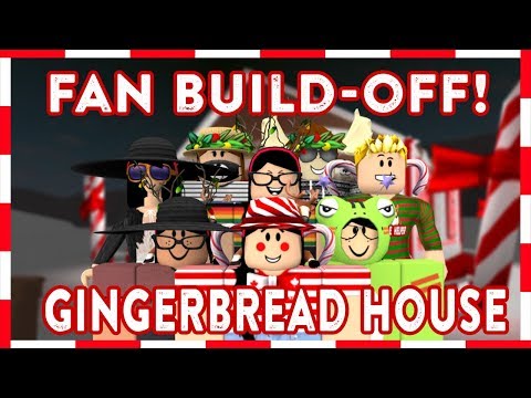Fan Build Off W 50k Budget 4 Fans Roblox Bloxburg Smotret - roblox welcome to bloxburg gingerbread home fan build off