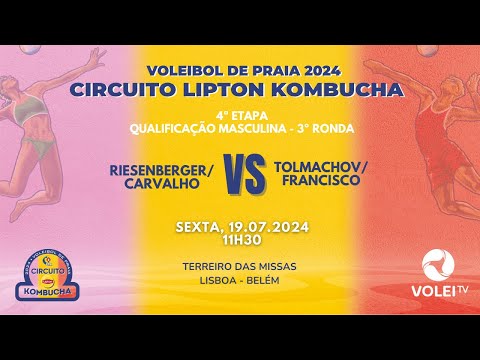 CIRCUITO LIPTON KOMBUCHA 2024-4ª ETAPA-RIESENBERGER/SCIACCA VS TOLMACHOV/FRANCISCO-QUALIFICAÇÃO MASC