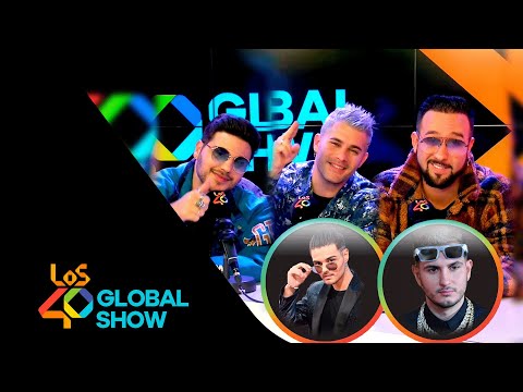 ¡Omar Montes y Abraham Mateo sorprenden a Lérica en el estudio! | LOS40 Global Show