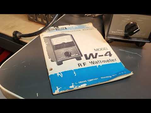 Drake W-4 Watt Meter