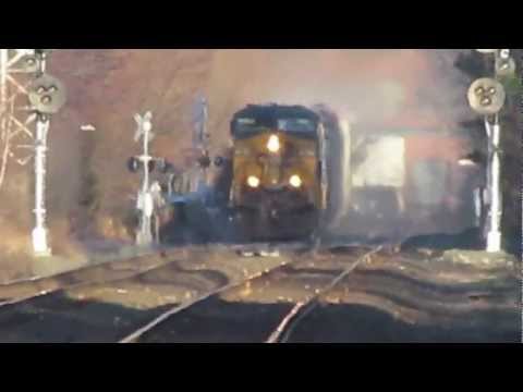 CSXT-Short Freight in Ashland MA.