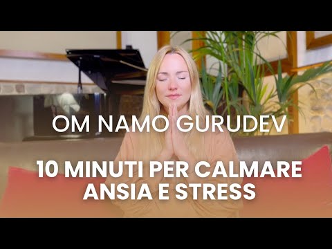 10 Minuti per Calmare Ansia e Stress | Meditazione con Thea Crudi
