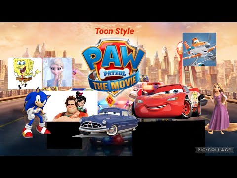 PAW Patrol The Movie (Toon Style) Part 28 - Rapunzel Catches The Cloud Maker