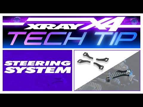 XRAY X4'26 - Steering system