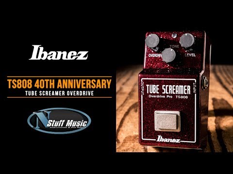 NEW Ibanez TS808 Tube Screamer 40th Anniversary 2019 - Ruby Red Sparkle image 3