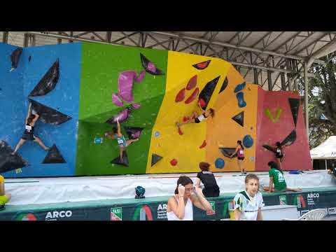 boulder flash al Campionato italiano giovanile