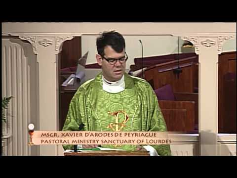 Homilía - 2015-06-10 - Mons. Xavier Peyriague