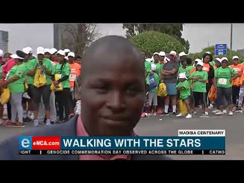 Madiba Centenary Walking with the stars