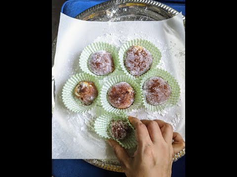 Tiramisu Mochi with Mascarpone cheese recipe, yummiest dessert made with Glutinous rice flour