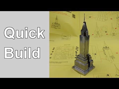 Metal Earth Quick Build - Chrysler Building