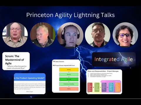 Princeton Agility Mar 26, 2025 - Lightning Talks