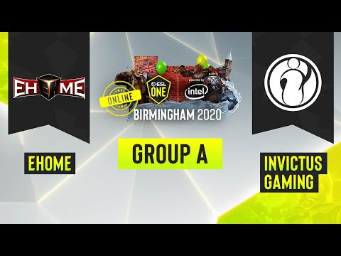 Dota2 - Invictus Gaming vs. EHOME - Game 2 - ESL One Birmingham 2020 - Group B - China