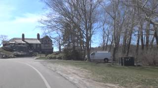 preview picture of video 'Driving Through:  Ocean Drive Historic District in Newport, RI'