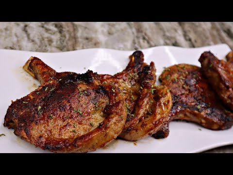 Honey Garlic Glazed Pork Chops Recipe