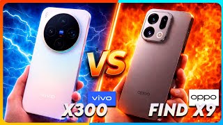 vivo X300 vs oppo Find X9 | NO ESPERABA ESTO