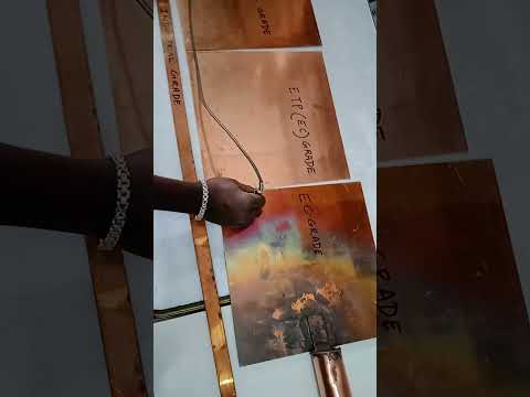 Ec grade copper plate