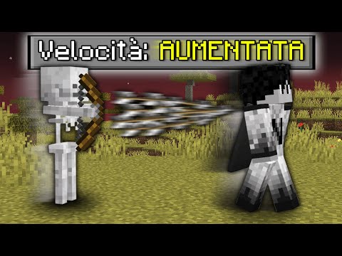 Minecraft, ma LA VELOCITÀ È AUMENTATA...