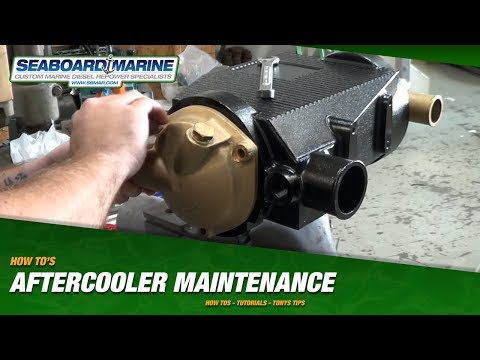 Cummins Marine B-Series Aftercooler Maintenance How To
