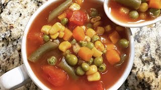 Five Dollar Vegetable Soup