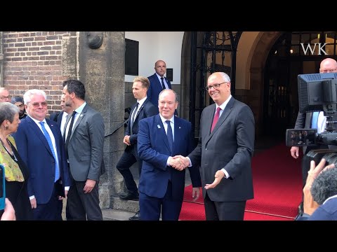 Fürst Albert II. von Monaco zu Besuch in Bremen