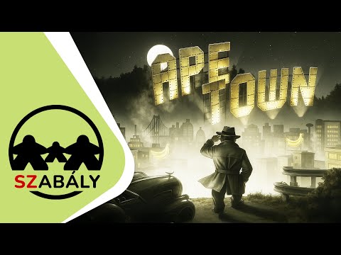 Játékszabály: APE TOWN - d3meeples