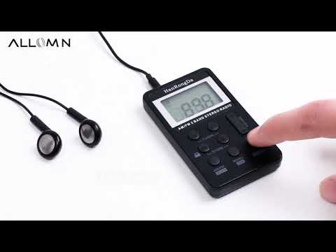 AM FM Radio Portable Mini Digital Tuning AM FM Stereo Radio USB FM Radio Digital Frequency