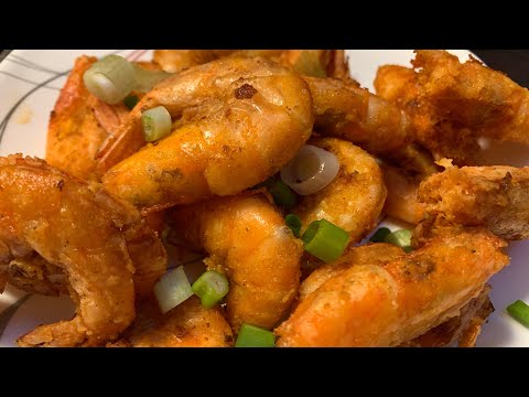 Easy Asian Fry Shrimp (Salt & Pepper Shrimp) Recipe