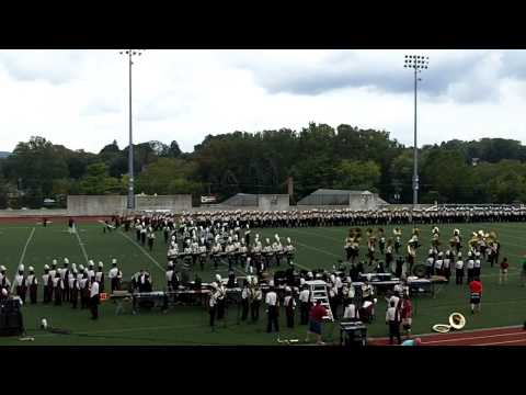 Collegiate Marching Band Festival 9/25/2011 - UMass Drumline Cadence