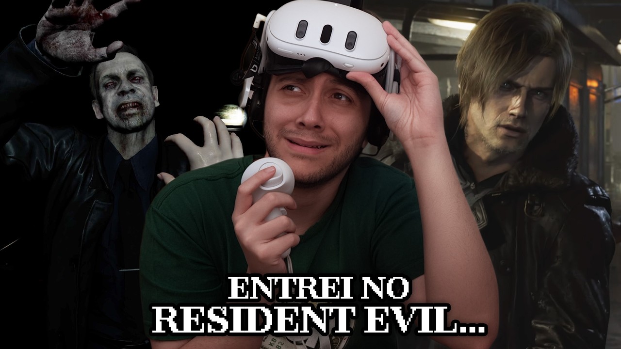 Resident Evil Requiem no ÓCULOS VR me traumatizou (não repita isso em casa)