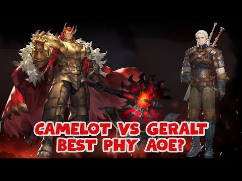 GERALT VS CAMELOT - BEST PHY AOE? [SWORD OF CONVALLARIA]
