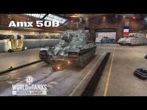 Amx 50B in Viñedos 9K Damage | World of Tanks | Wot console