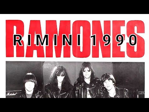 Ramones - Slego, Rimini, Italy, 27 nov 1990