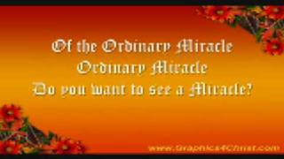 Ordinary Miracle - Sarah McLachlan - Lyrics