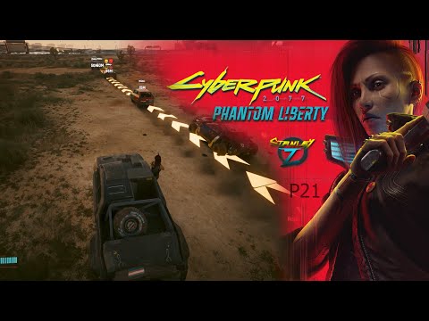 Cyberpunk 2077 Phantom Liberty Gameplay part 21| Racing in the Badlands