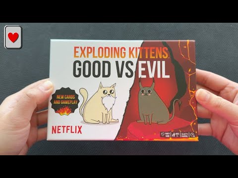 【Unbox】Exploding Kittens: Good vs. Evil Edition