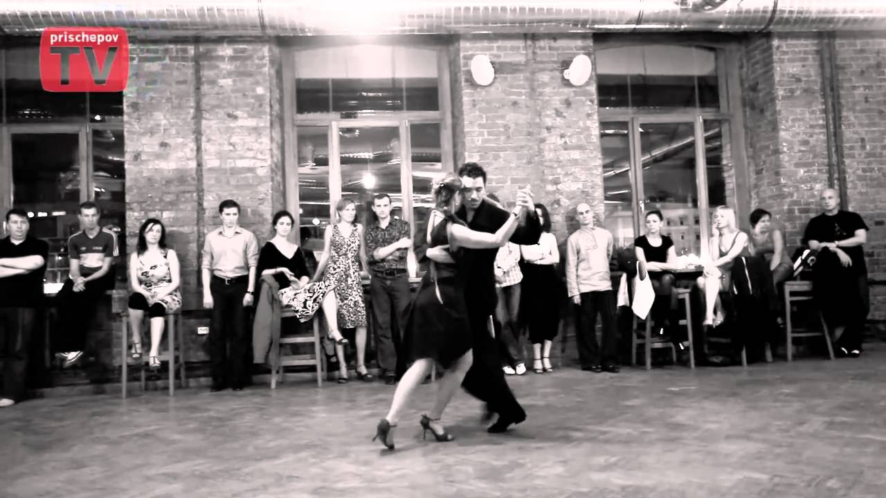 Hernán Leone & Valentina Ustinova, Russia, Moscow, Milonga "El Colectivo", 10.10.2010
