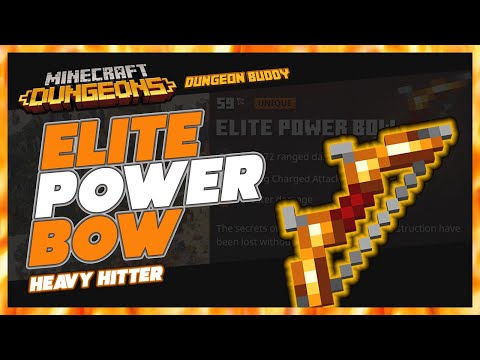 Dungeon Buddy - Minecraft Dungeons | ELITE POWER BOW | Unique Items | How To Find & What Enchantments Are Best?
