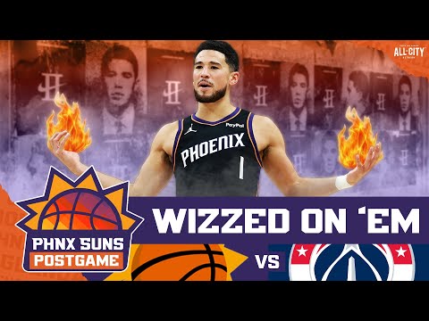 Devin Booker DOMINATES as Suns Crush Wizards — Phoenix 9 Games Above .500 | Postgame