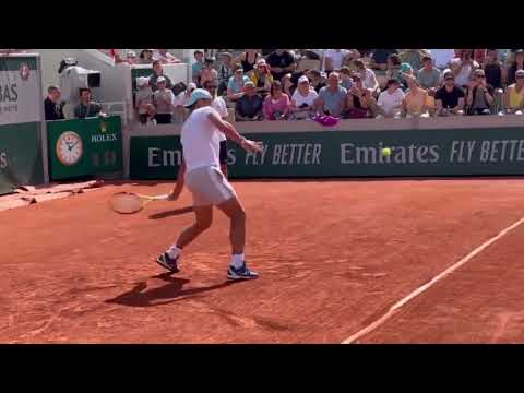 Rafael Nadal VERY HIGH INTENSITY Practice on Clay  #shorts #tennis