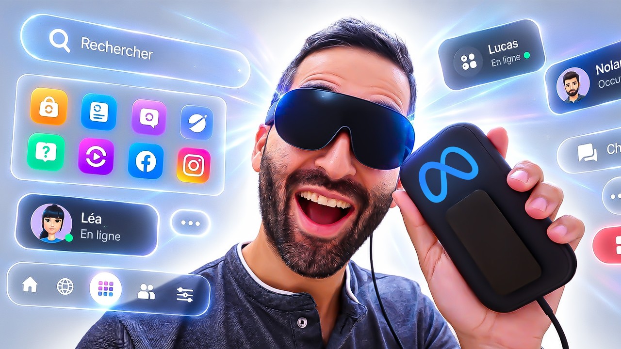 On a essayé les NOUVELLES LUNETTES Meta qui RINGARDISENT Apple