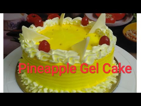 Pineapple Gel Cake //Aarna'S Delicious