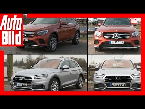 Vergleich: Audi Q5 gegen Mercedes-Benz GLC (2017)