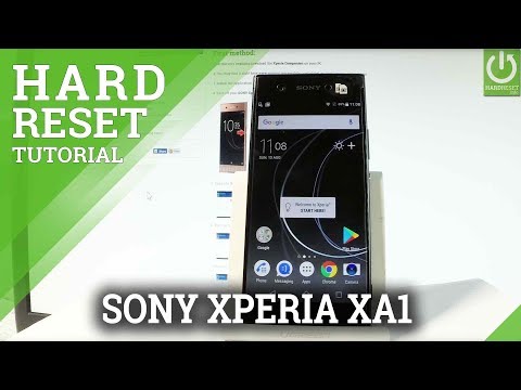 How to Hard Reset SONY Xperia XA1 - Reset Code / Format / Restore