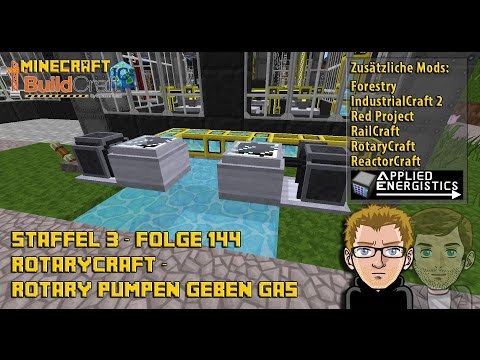 Let´s Play Buildcraft [HD+] S03E144 - RotaryCraft - Rotary Pumpen geben Gas