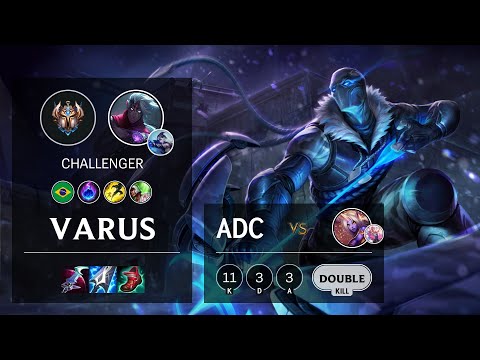 Varus ADC vs Soraka - BR Challenger Patch 10.25